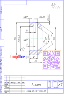 Гайка - різьбове виріб