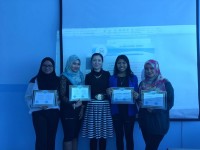 У січні 2017 року Центром тримовність освіти КЕУК були організовані курси «Казахського мови і культури» для студентів прибули в рамках академічної мобільності з Університету МАРА (Малайзія)