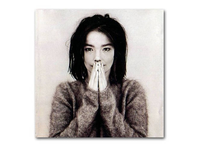 Бьорк - Дебютная обложка альбома