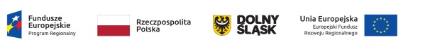 В случае проектов, финансируемых региональной программой, эмблема региона или его официальный рекламный логотип размещаются между цветами Республики Польша и знака ЕС