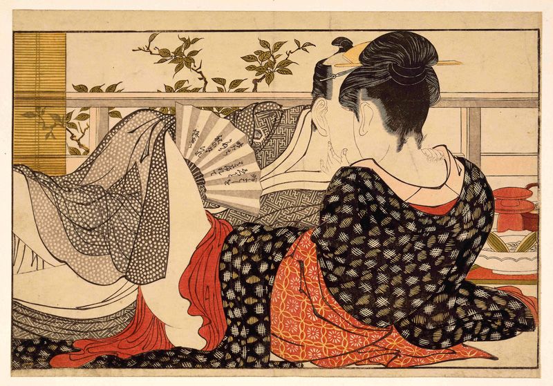 «Поема подушки» (Утамакура), Китагава Утамаро