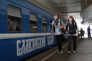 Поїзд «Слов'янський базар-2011» буде курсувати між Мінськом і Вітебськом з 6 по 16 липня щодня