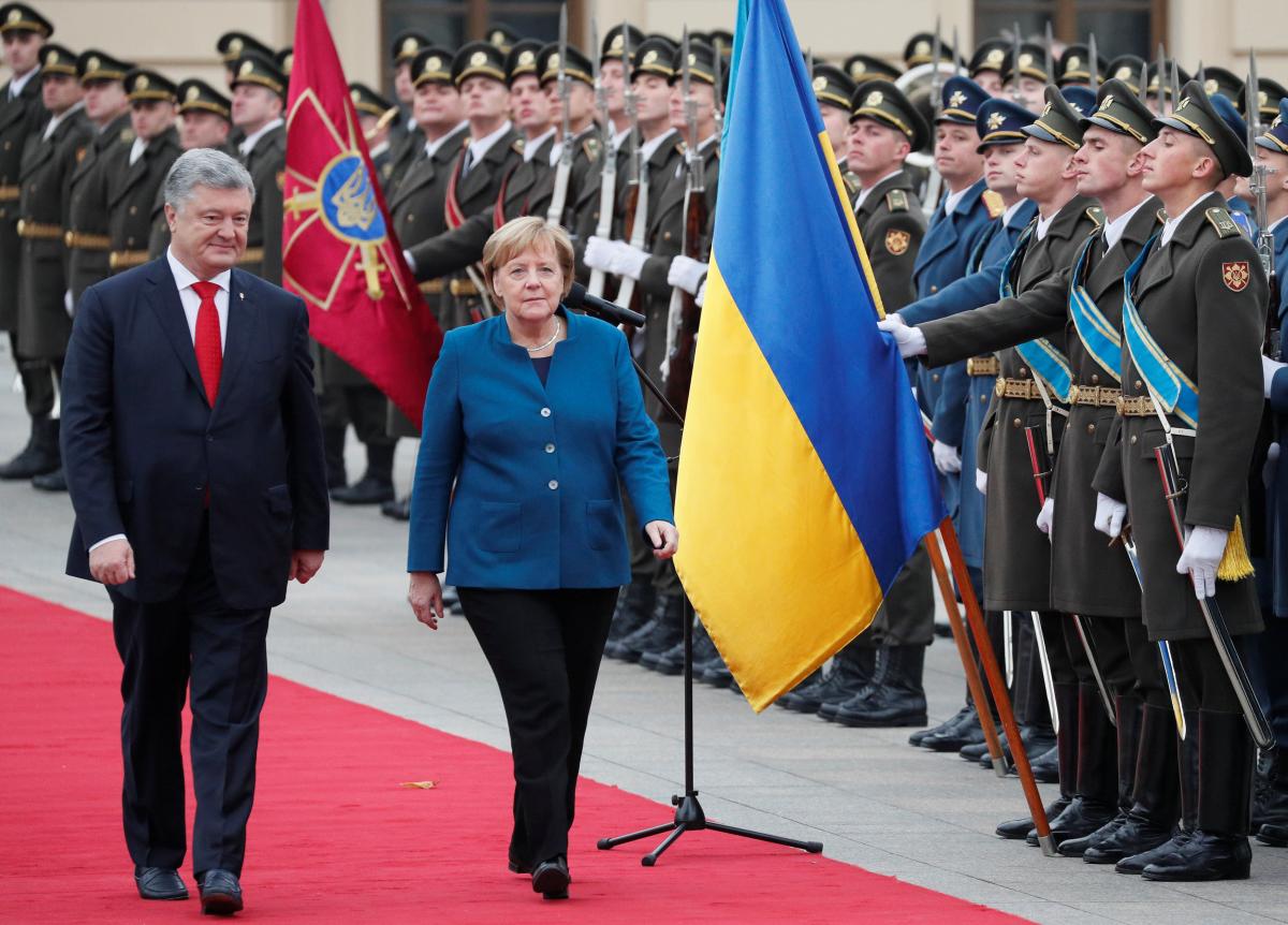 Канцлер ФРН Ангела Меркель відвідала Київ 1 листопада