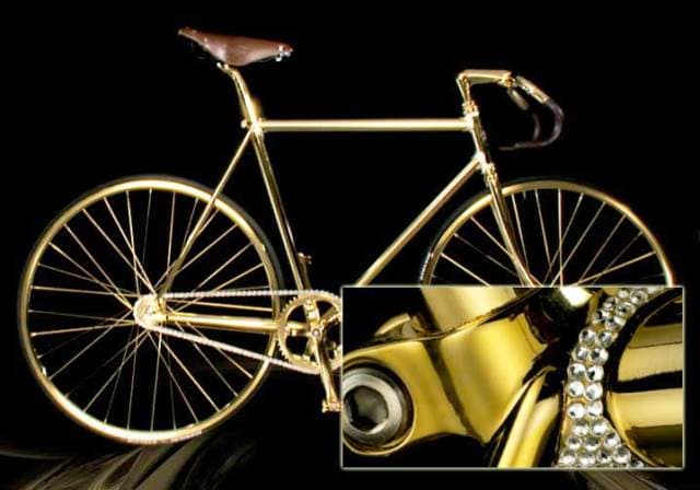 Aurumania Crystal Edition Gold Bike варто 101 000 доларів