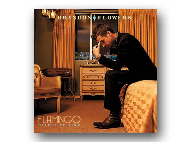 Брэндон Флауэрс - обложка альбома Фламинго
