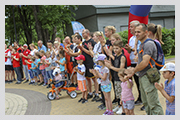 8 червня в парку ДК Залізничників відбулося спортивне свято для сімей Фокінского району