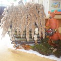 Виріб з природного матеріалу «Кот, лисиця і півень»   Щороку в нашому дитячому садку проходять виставки до свята осені